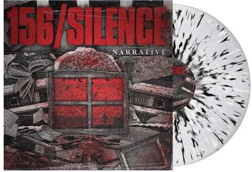 156/Silence: Narrative - Clear with Black & Bone Splatter