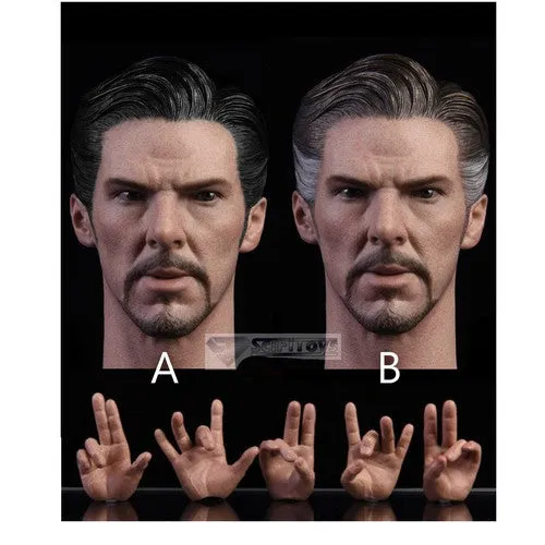 1:6 Marvel Avengers - Doctor Strange Custom Male Head Sculpt