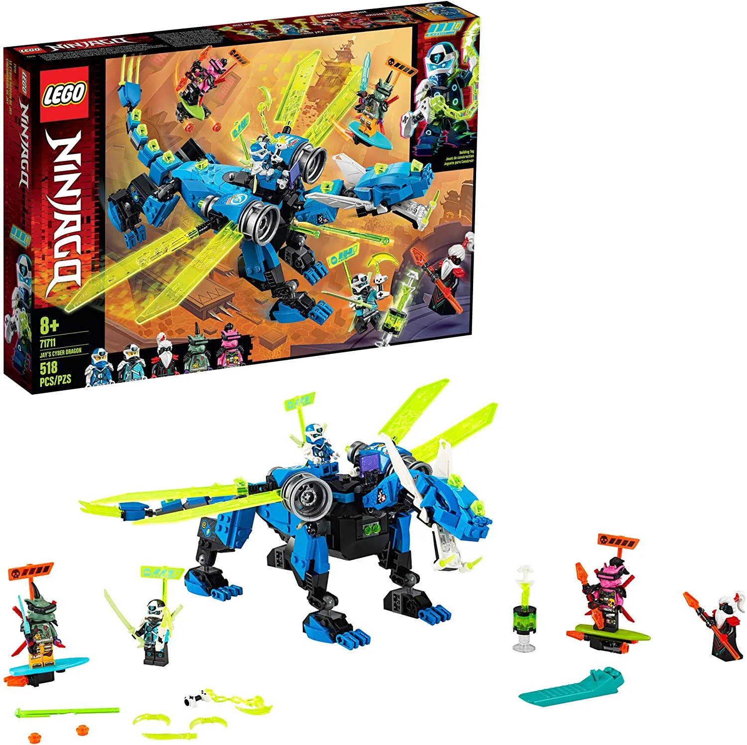 71711 LEGO® Ninjago Jay's Cyber Dragon