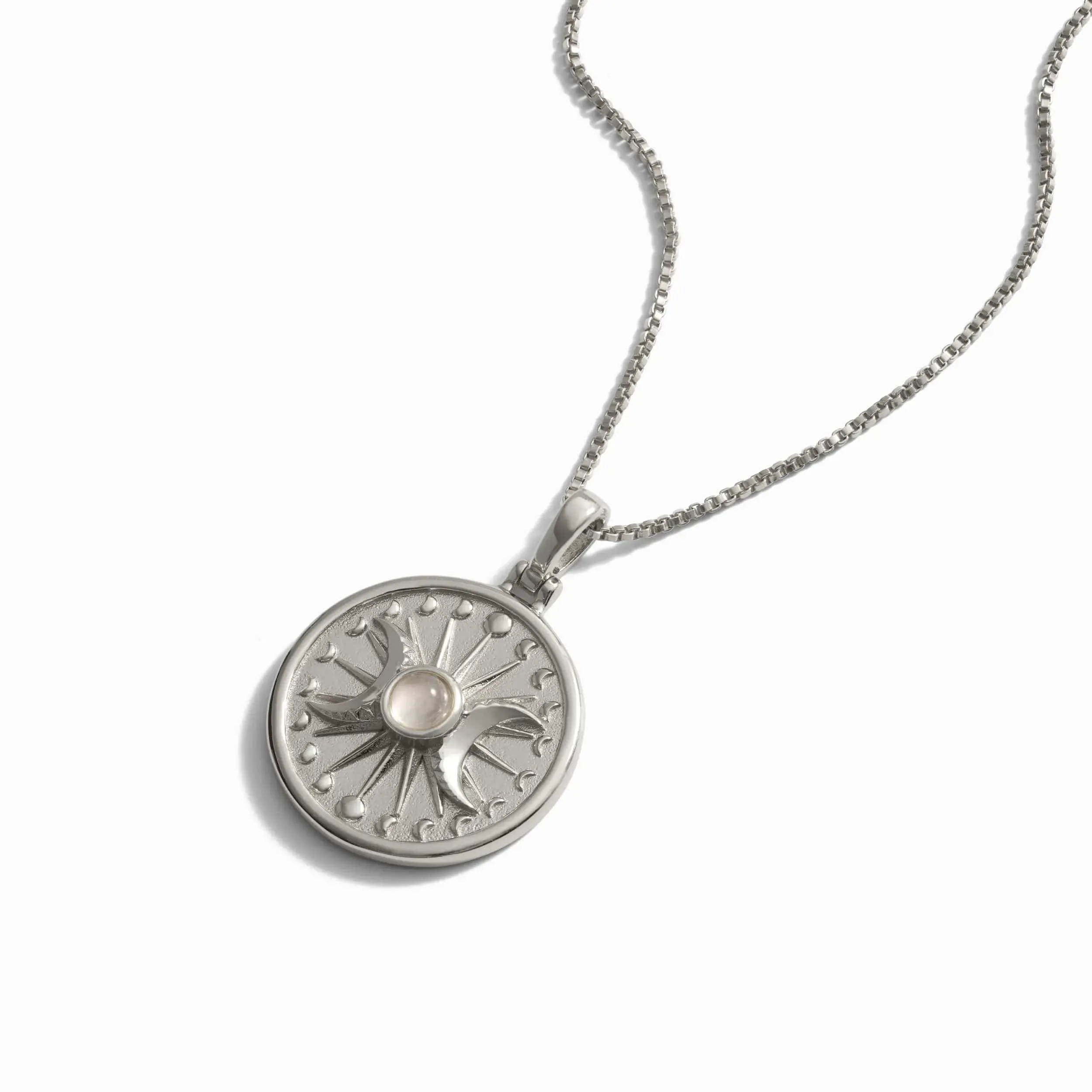 Alanis Triple Moon Pendant