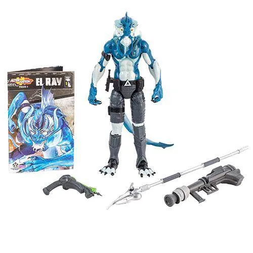 Alter Nation - El Ray - 6 Inch Action Figure (With Free Comic Book)