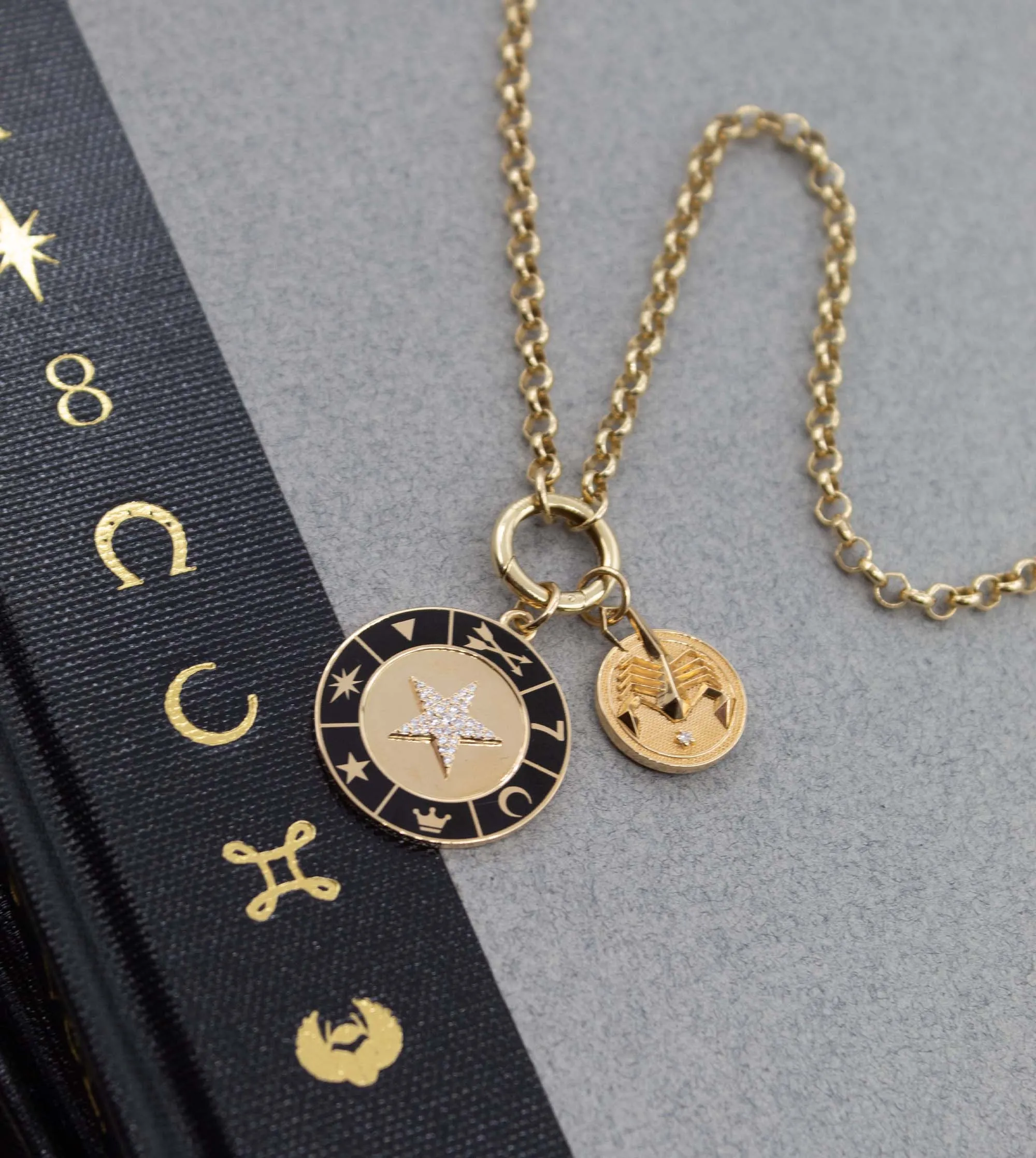 Astrology - Scorpio : Baby Medallion