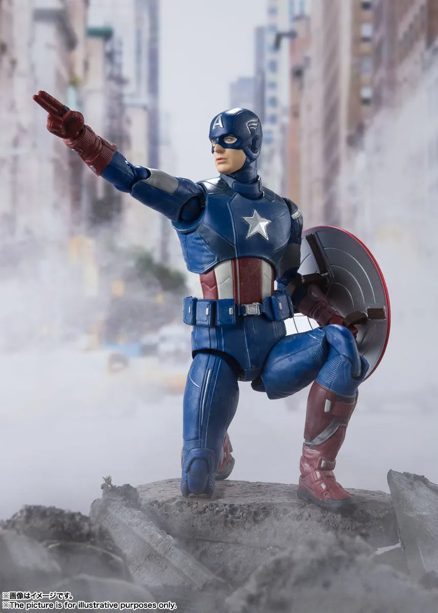 AVENGERS CAPTAIN AMERICA AVENGERS ASSEMBLE S.H.FIGUARTS