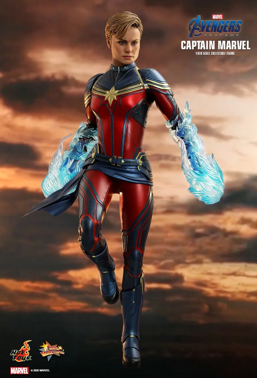 Avengers Endgame Captain Marvel - Female Blue Energy Hand Set