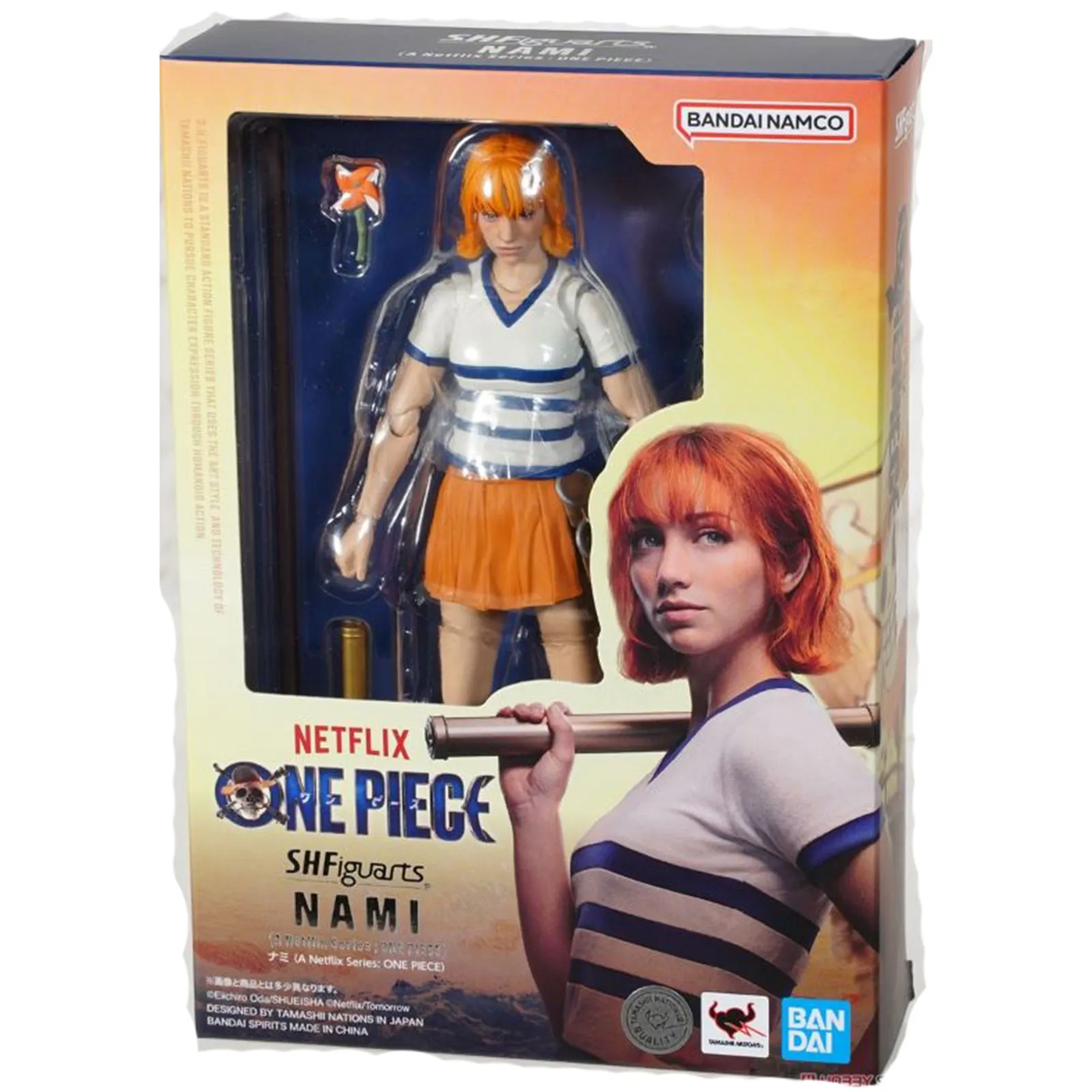 Bandai Netflix One Piece SHFiguarts Nami Action Figure