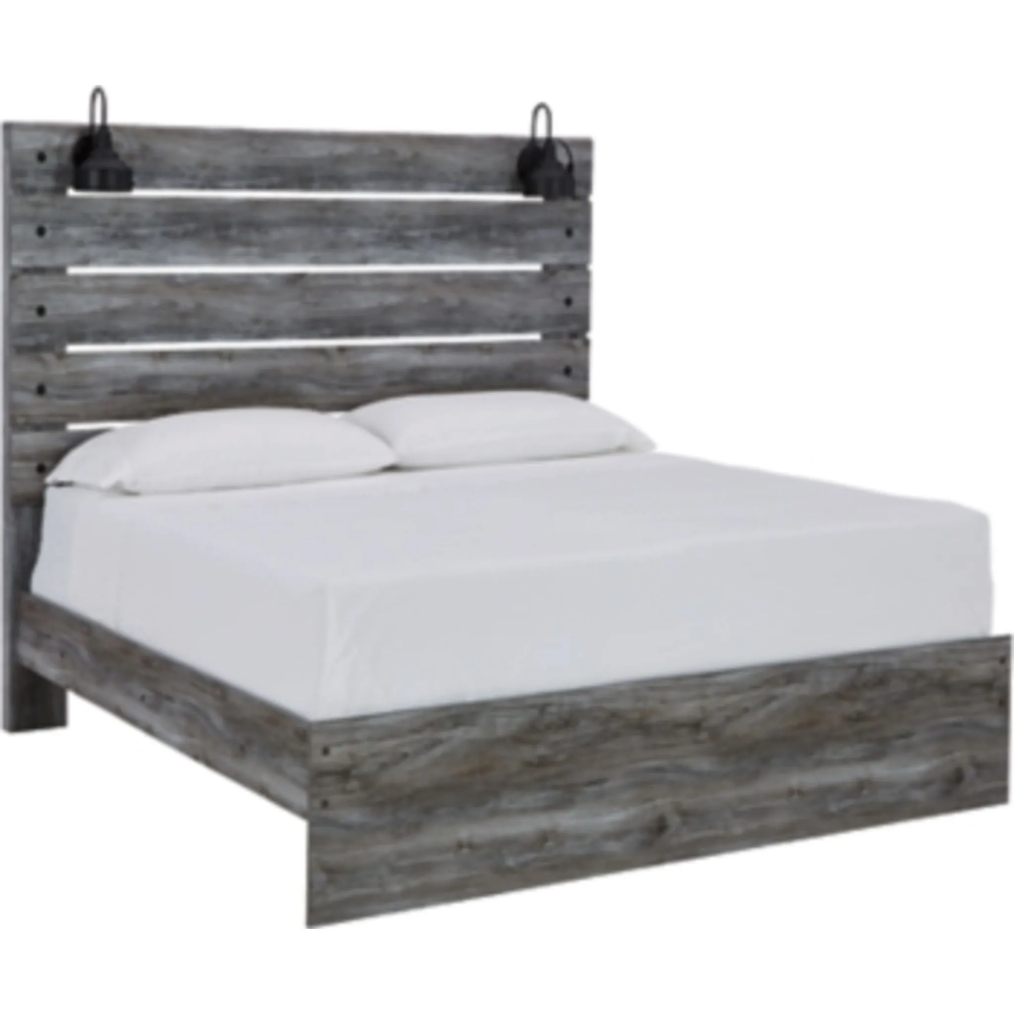 Baystorm Queen Panel Bed - Gray