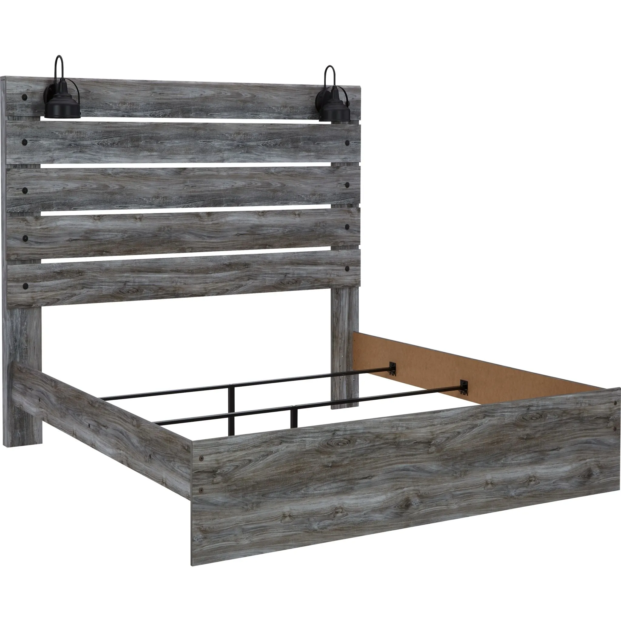 Baystorm Queen Panel Bed - Gray