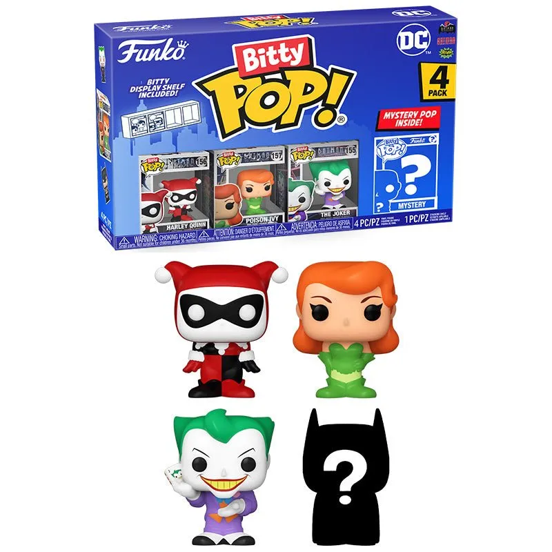 Bitty Pop! Heroes: DC - Harley Quinn 4pk