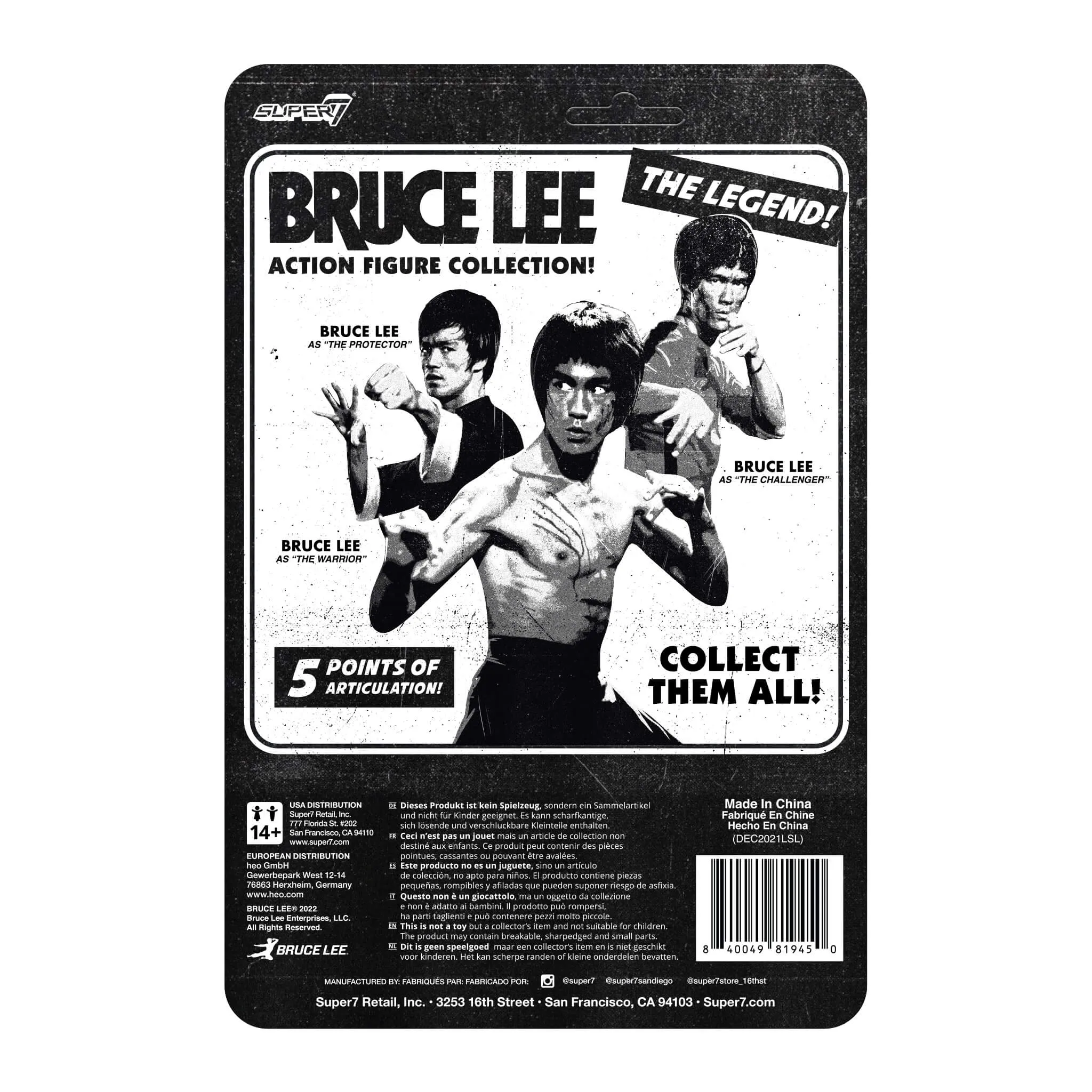 Bruce Lee ReAction Figure Wave 1 - Bruce Lee (The Protector)