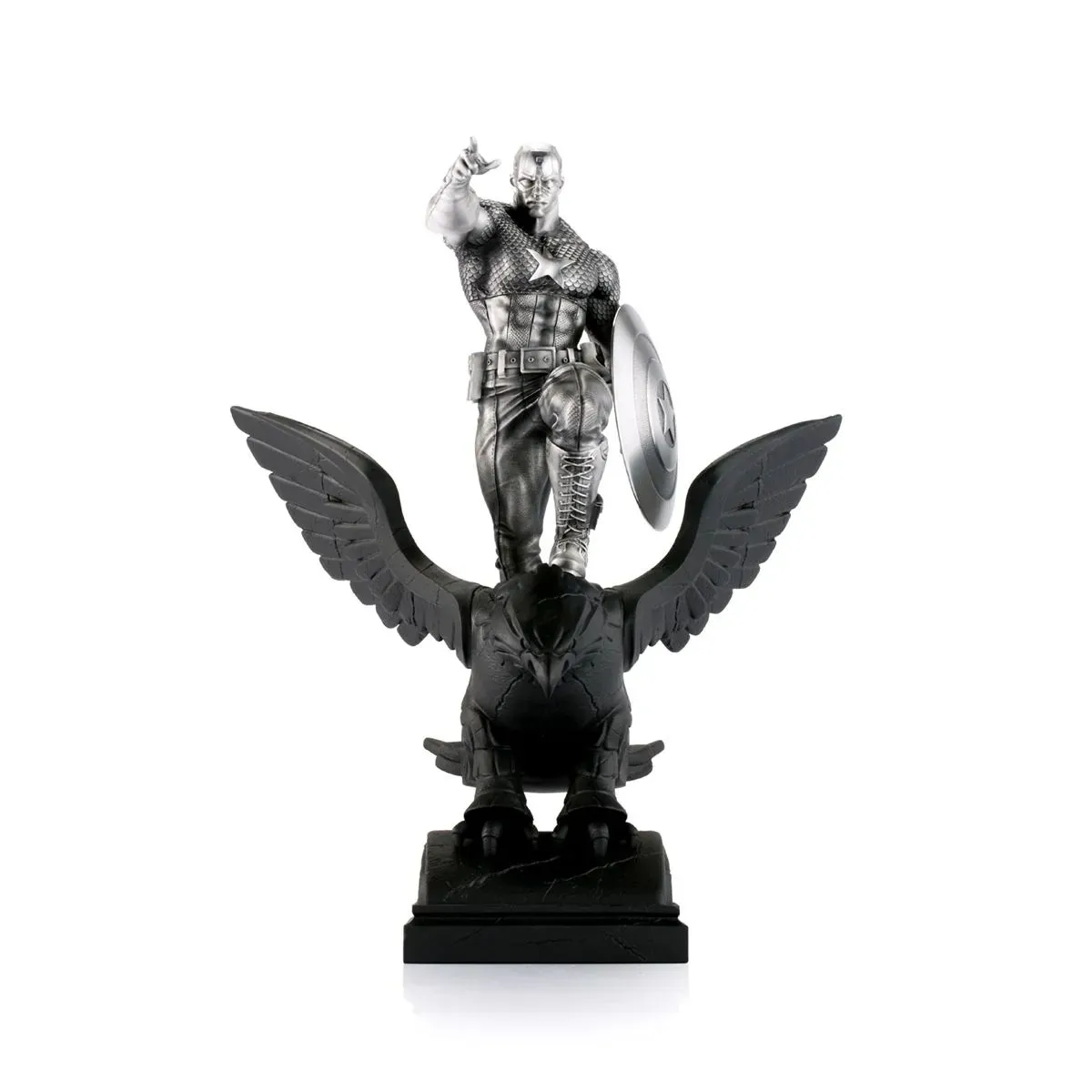 Captain America Resolute Limited Edition Metal Figurine by Royal Selangor