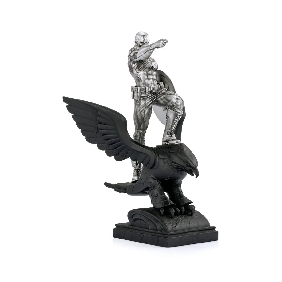 Captain America Resolute Limited Edition Metal Figurine by Royal Selangor