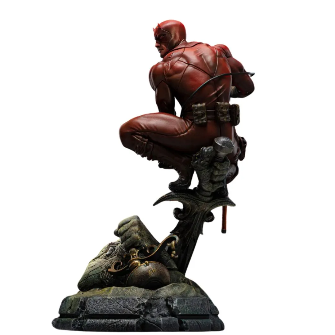 Daredevil Unleashed Statue By Iron Studios