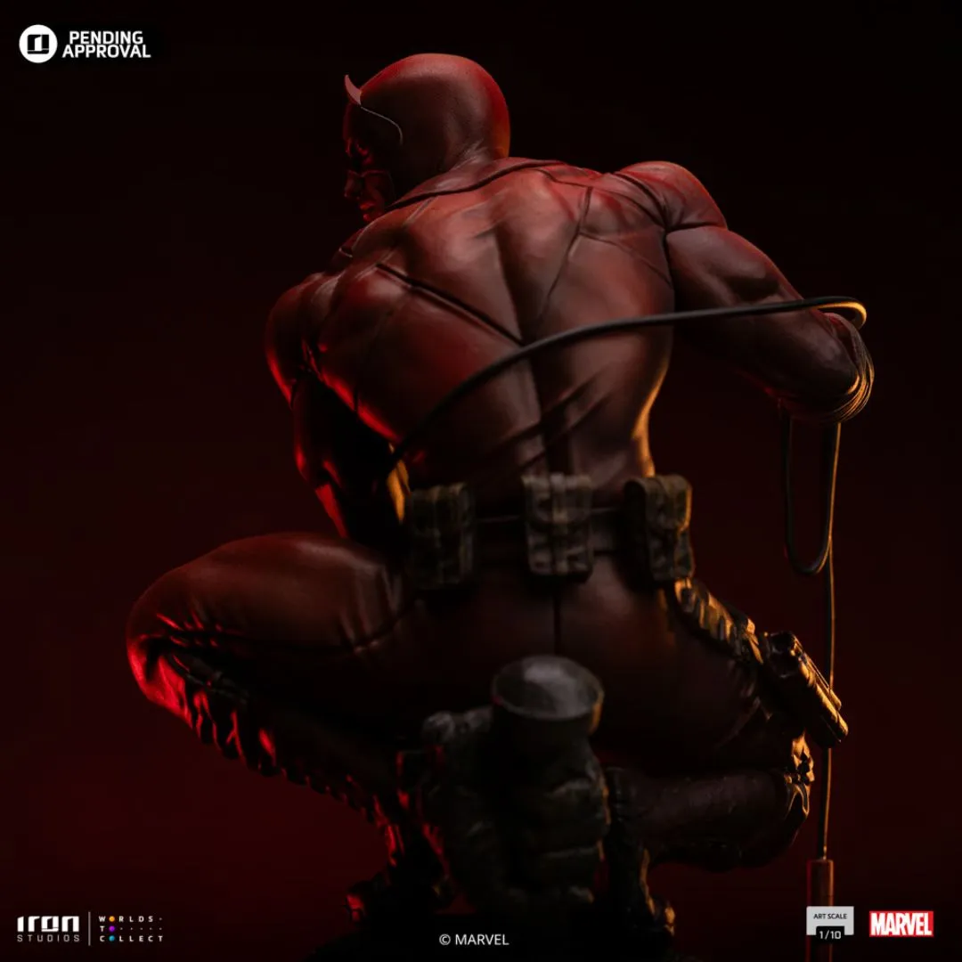 Daredevil Unleashed Statue By Iron Studios