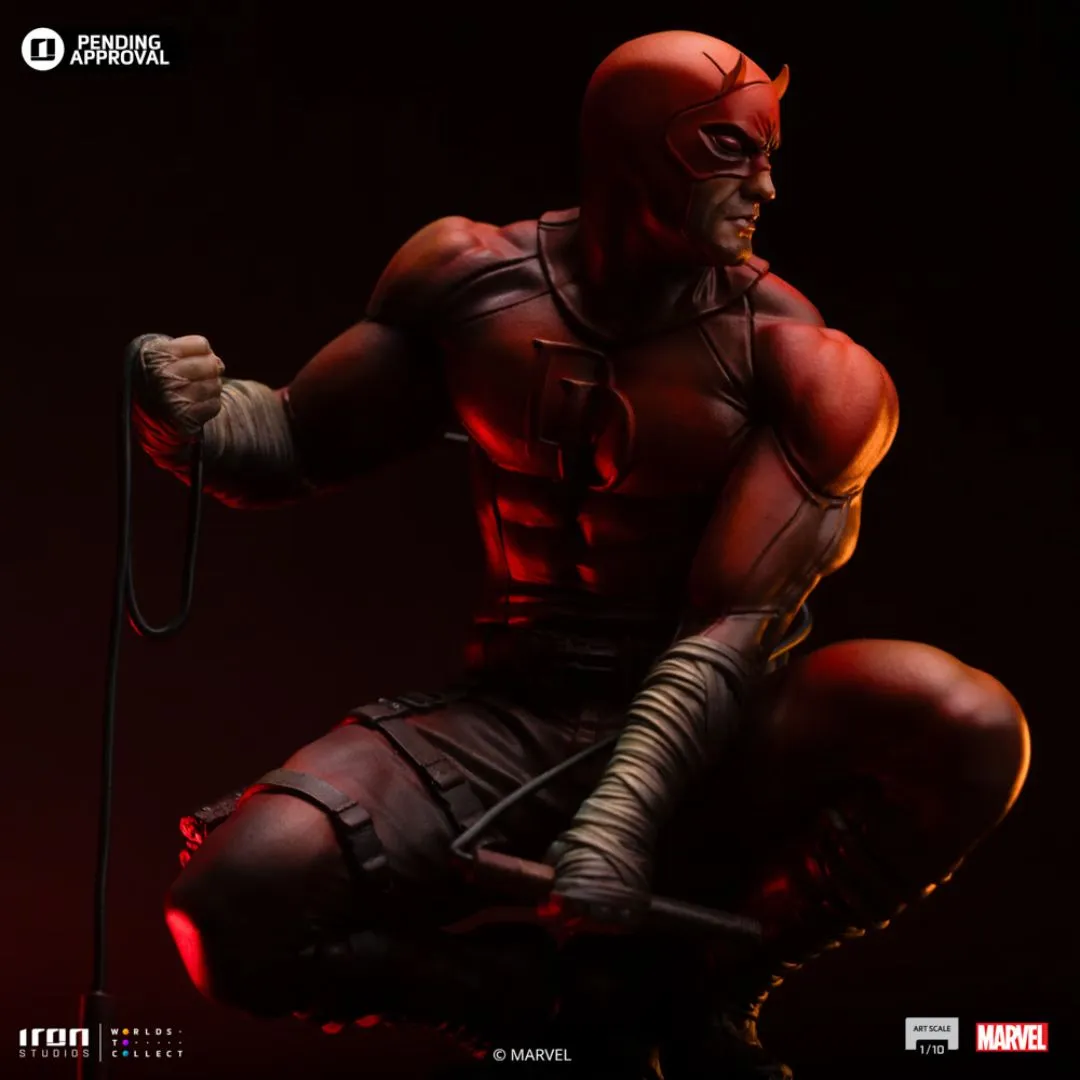 Daredevil Unleashed Statue By Iron Studios