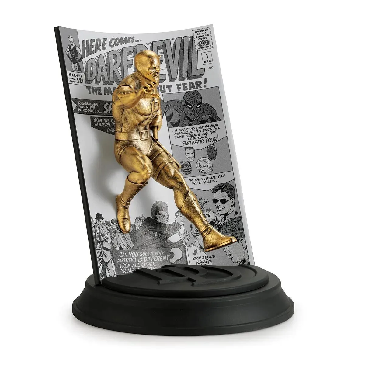 Daredevil Volume #1 Limited Edition Gilt Statue by Royal Selangor