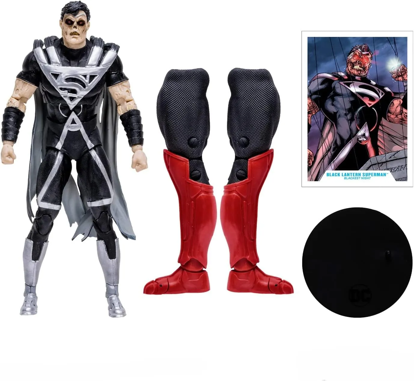 DC Multiverse 7 Inch Action Figure | Blackest Night Superman