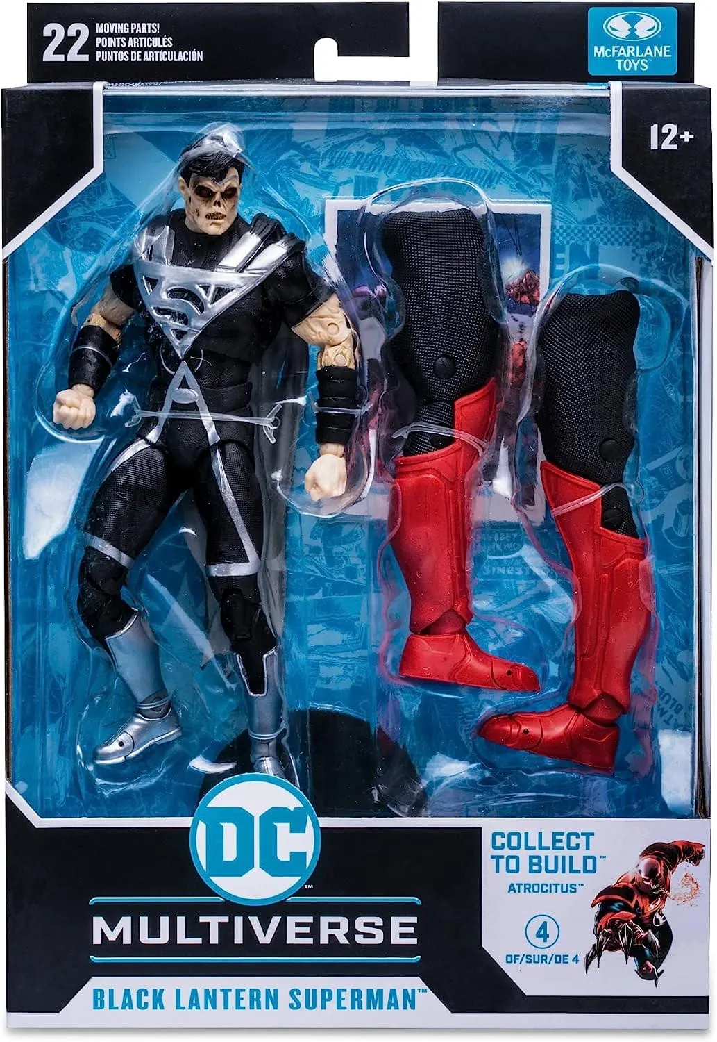 DC Multiverse 7 Inch Action Figure | Blackest Night Superman