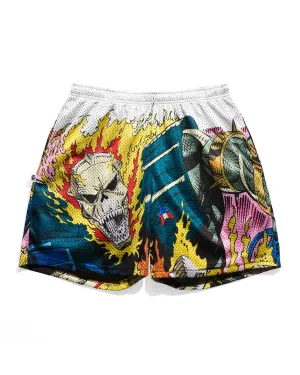 Ghost Rider Retro Shorts