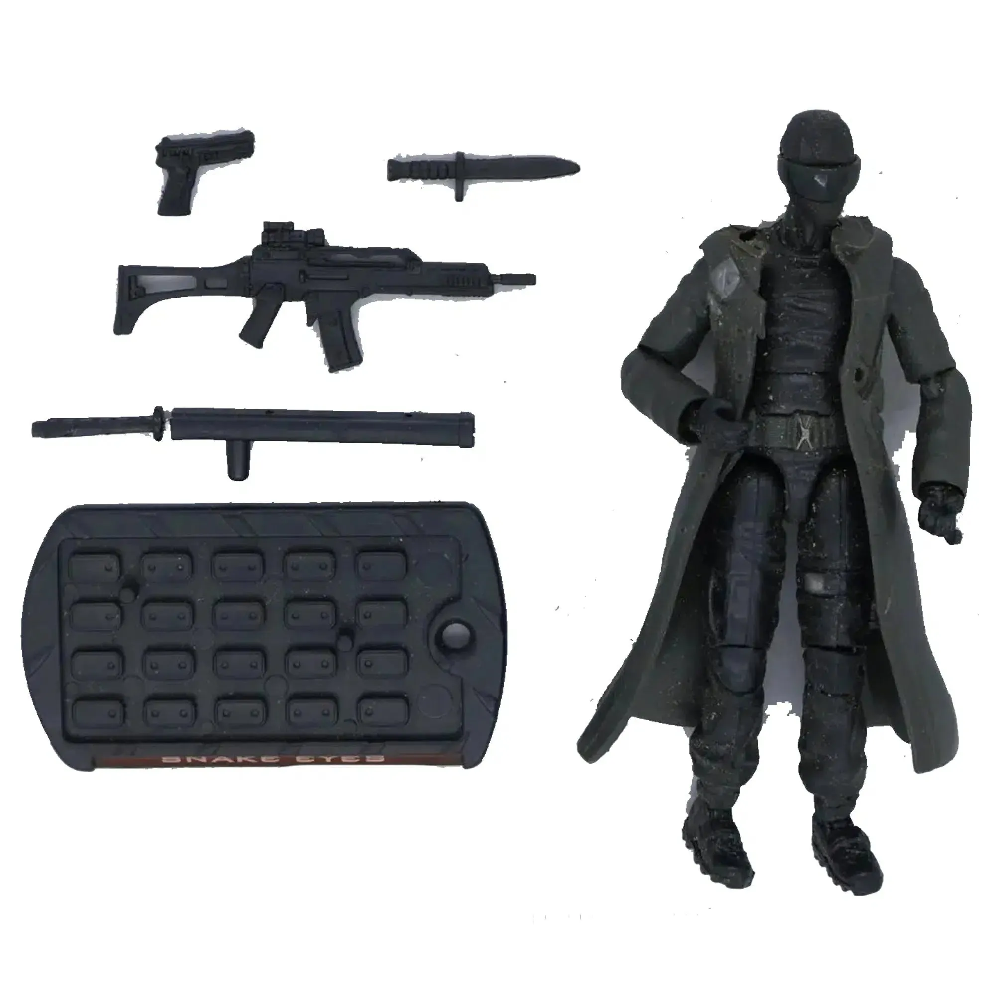 G.I. Joe: The Rise of Cobra - Snake Eyes Action Figure - Hasbro - Paris Pursuit Series