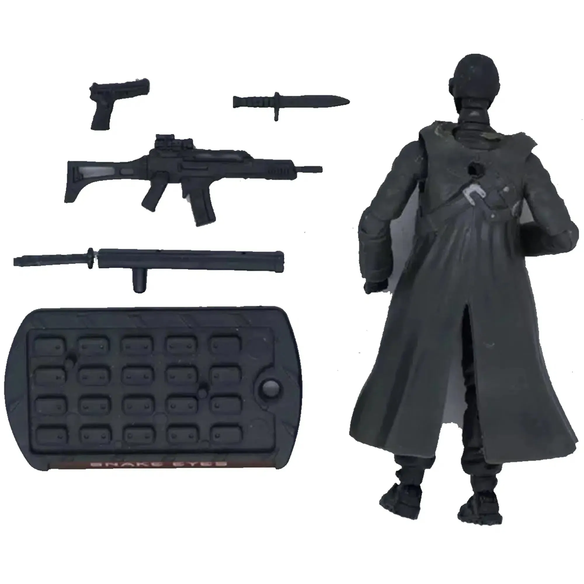 G.I. Joe: The Rise of Cobra - Snake Eyes Action Figure - Hasbro - Paris Pursuit Series