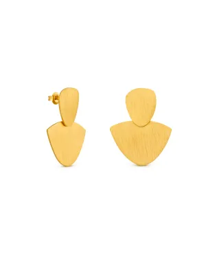 Golden Venus double Earrings