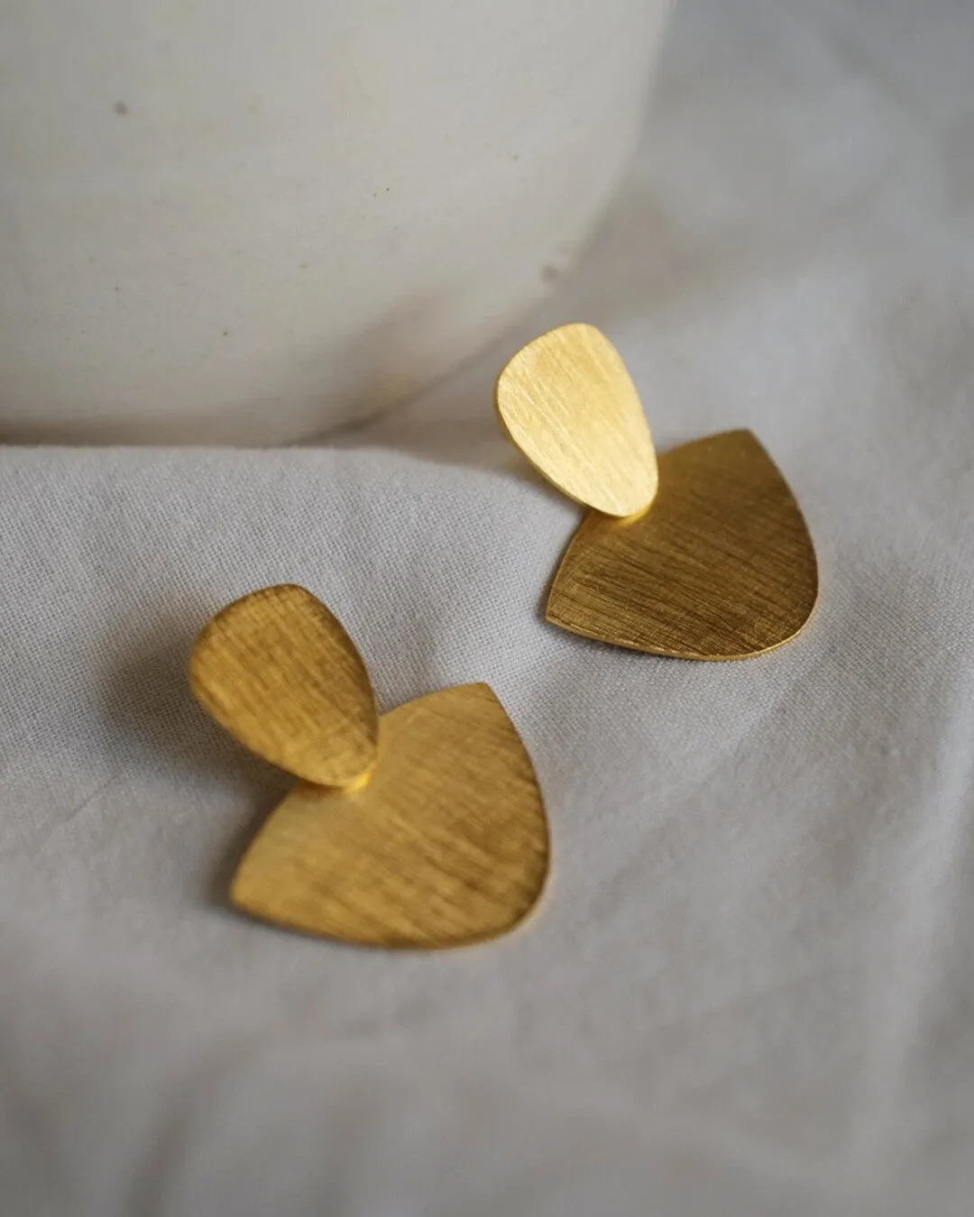 Golden Venus double Earrings