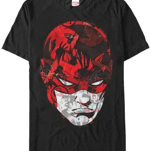 Head Collage Daredevil T-Shirt