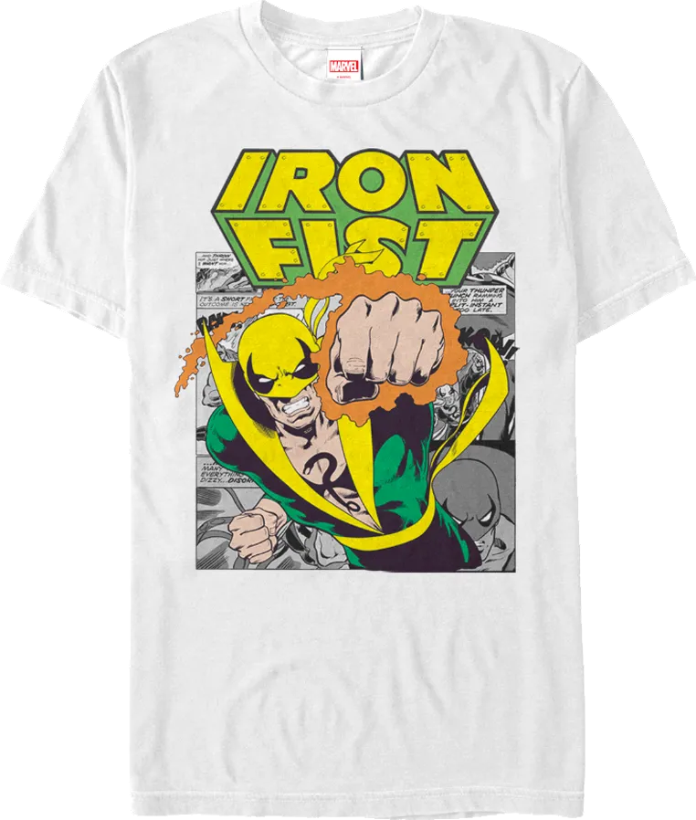 Iron Fist Comic T-Shirt