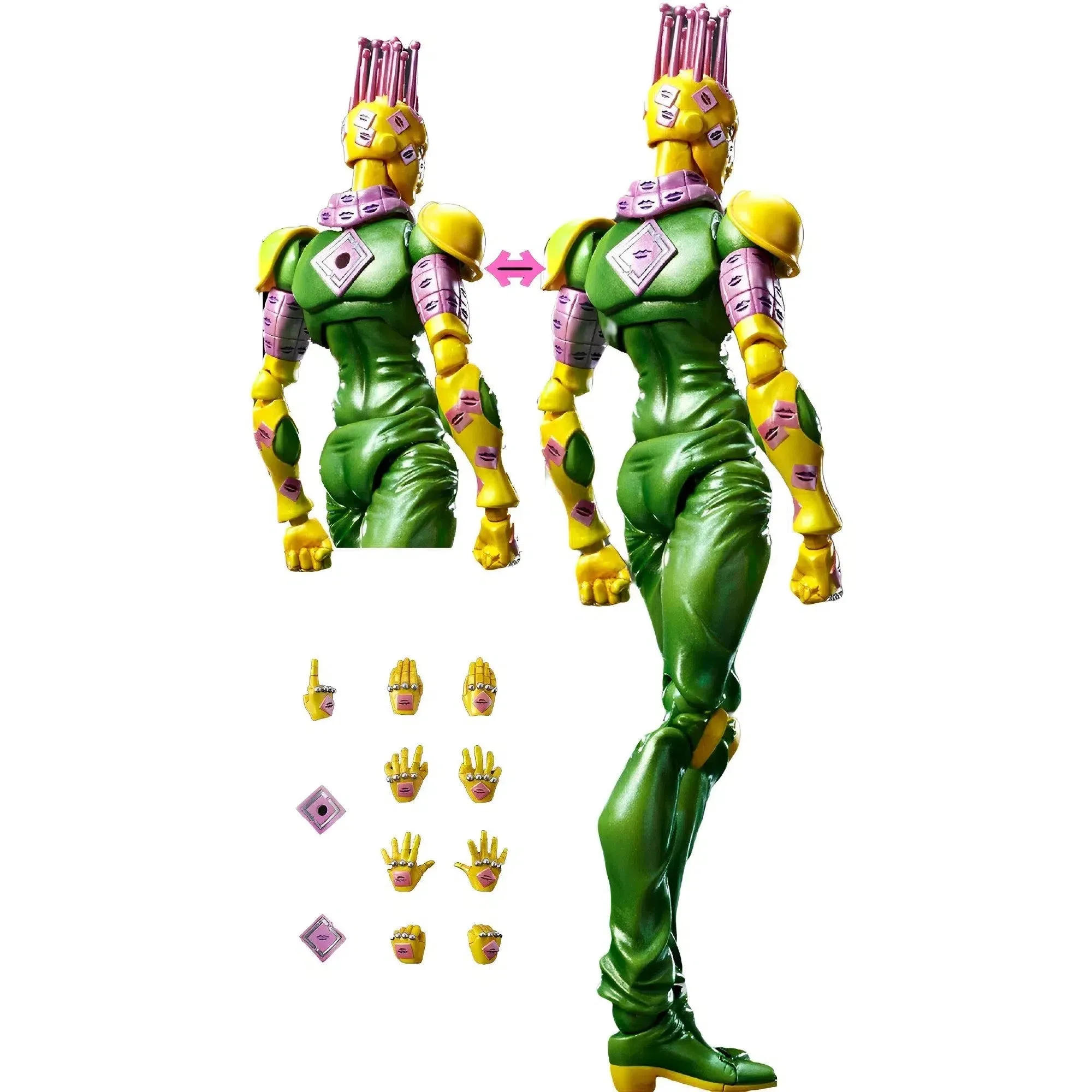 JoJo's Bizarre Adventure Part 6: Stone Ocean - Hermes Costello's Stand [Kiss] Figure - Medicos Entertainment - Super Action Statue Series