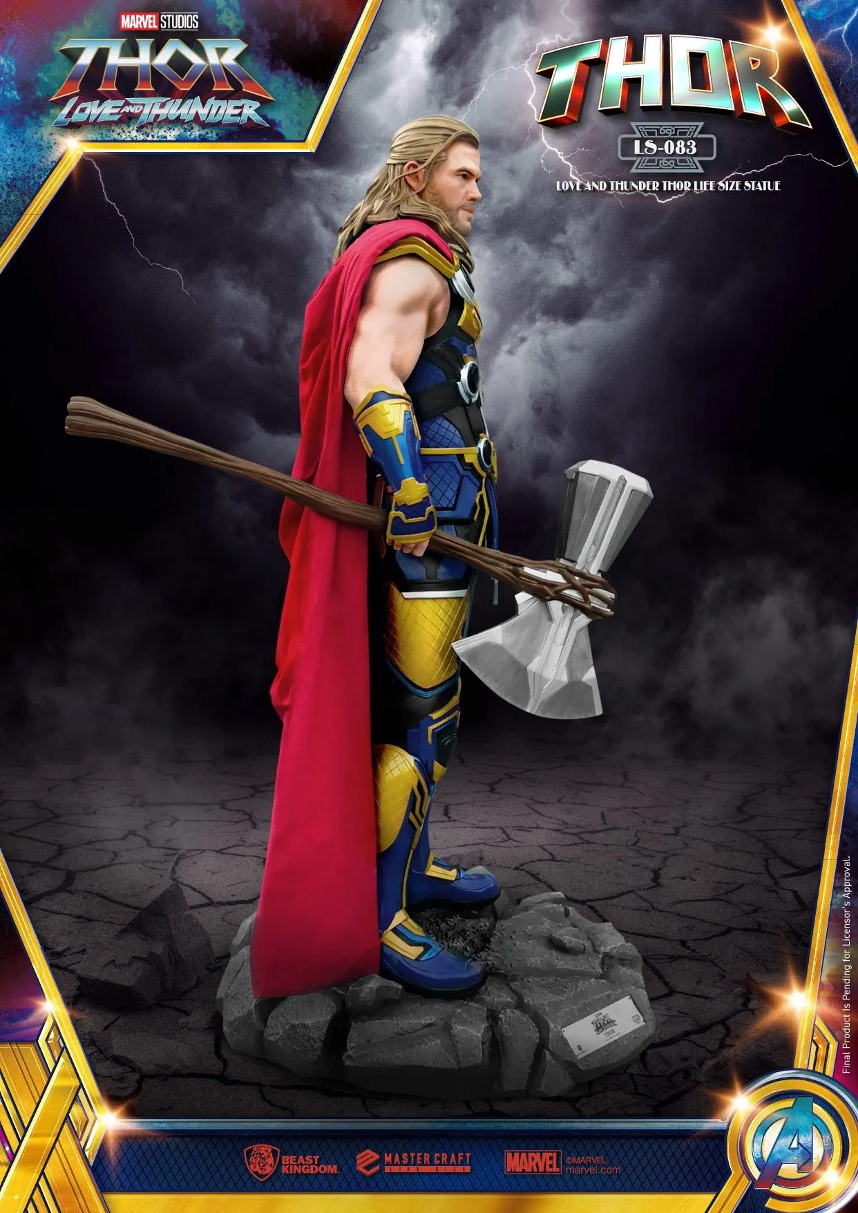 Love and Thunder Thor Life Size Statue