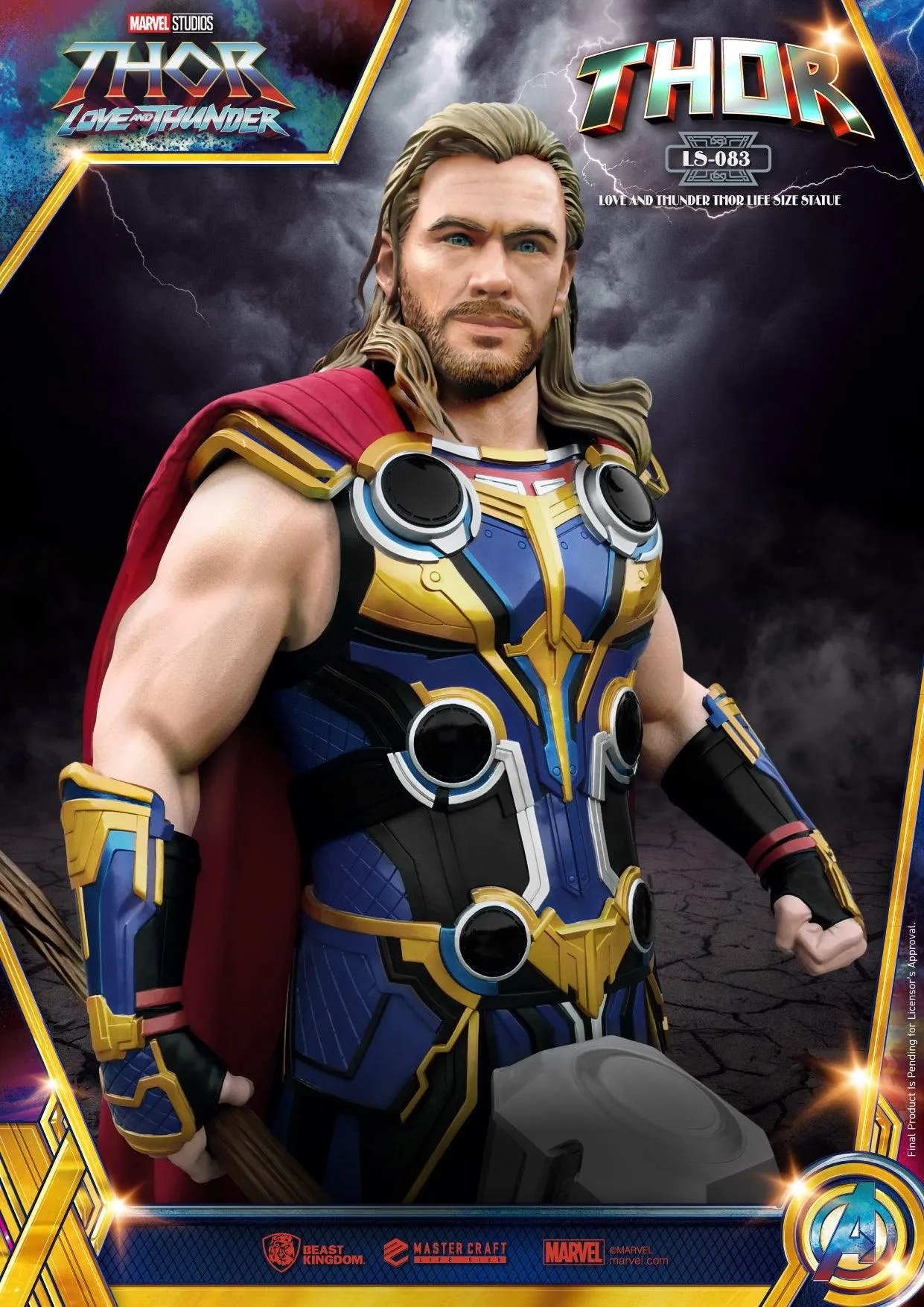 Love and Thunder Thor Life Size Statue