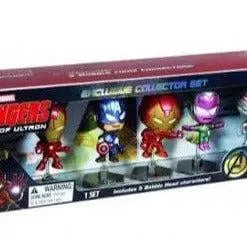 Marvel Avengers: Age of Ultron - Superhero Bobble Head Mini Figures Collector Set - Blip Toys - San Diego Comic-Con 2015 (SDCC) Exclusive