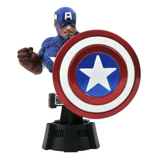 Marvel Comic Captain America 1/7 Scale Bust