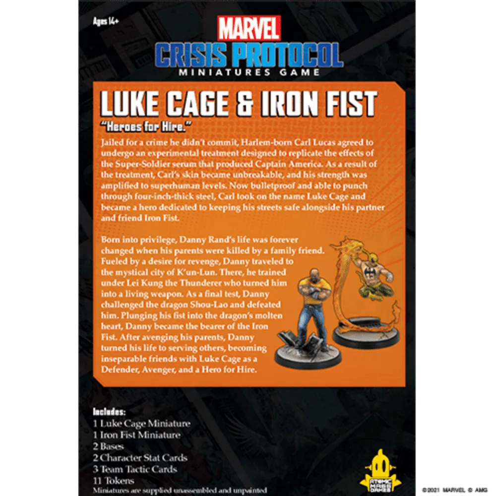 Marvel: Crisis Protocol – Luke Cage and Iron Fist