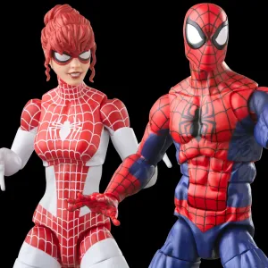 Marvel Legends Spider-Man and Marvel’s Spinneret