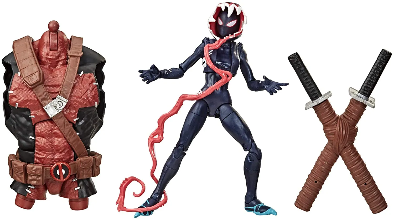 Marvel Legends - Venompool BAF - Spider-Man Maximum Venom - Ghost-Spider Action Figure (E9340) LAST ONE!