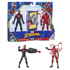 Marvel Spider-Man 6Inch(15cm) Figures Battle Pack Miles Morales Vs Carnage