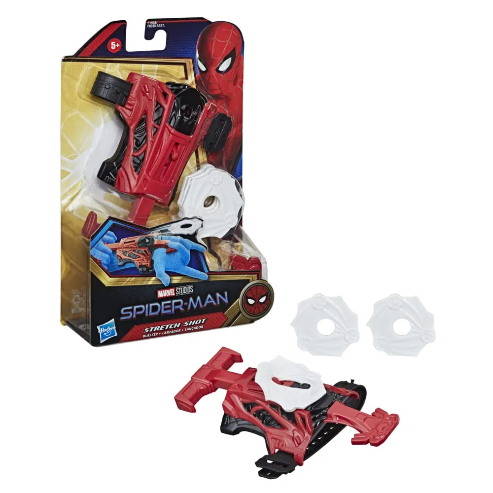 Marvel Spider-Man Stretch Shot Blaster Role Play Toy for Kids Ages 5 and Up