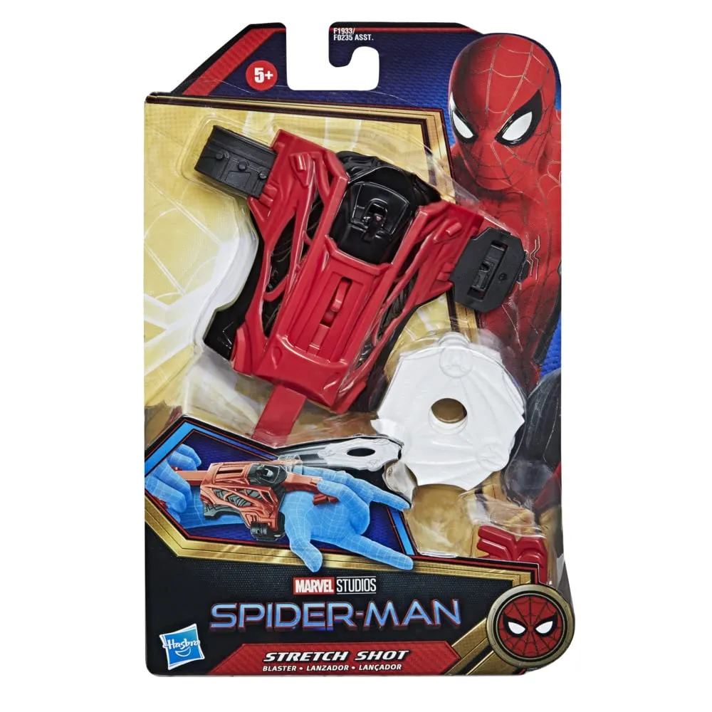 Marvel Spider-Man Stretch Shot Blaster Role Play Toy for Kids Ages 5 and Up