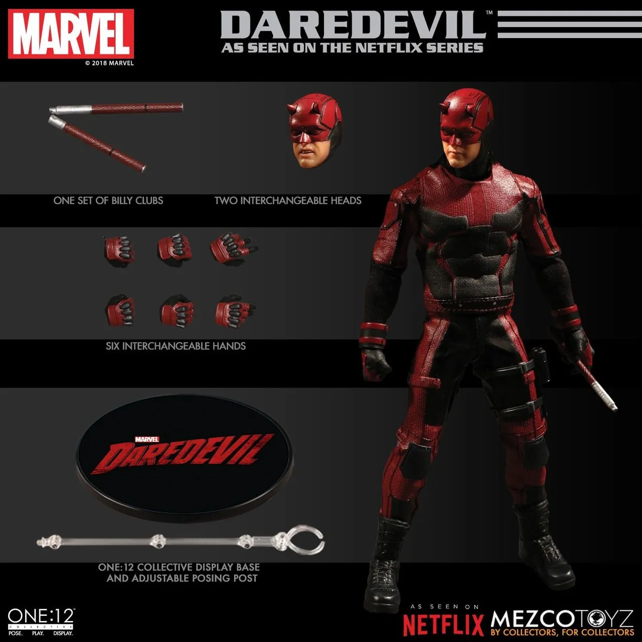 Mezco Toys ONE:12 Collective - Daredevil