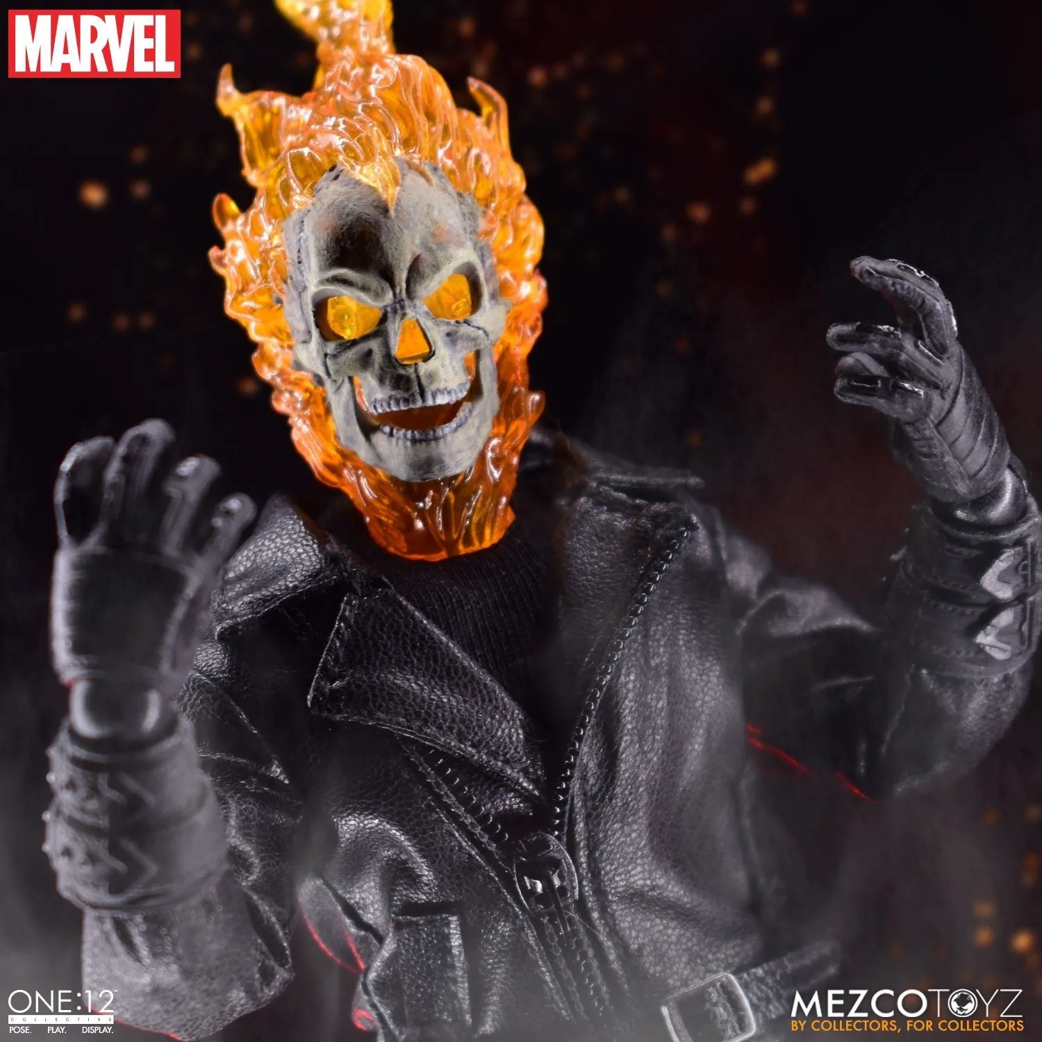 Mezco Toys ONE:12 Collective -  Marvel Universe - Ghost Rider & Hell Cycle Set