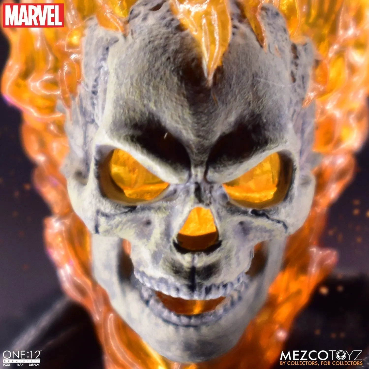 Mezco Toys ONE:12 Collective -  Marvel Universe - Ghost Rider & Hell Cycle Set