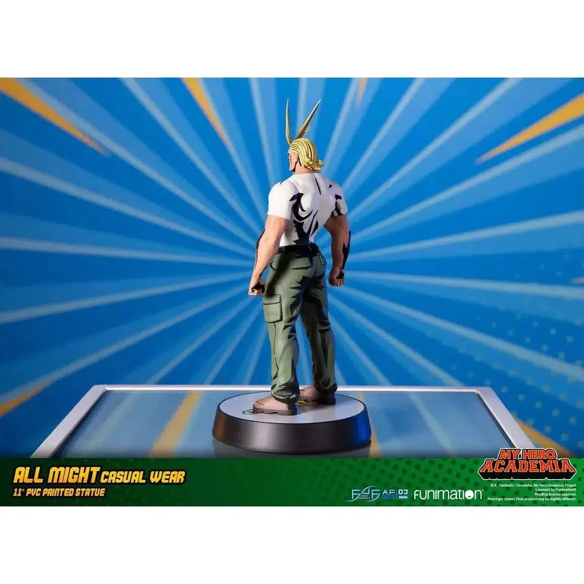 My Hero Academia - All Might Statue (Casual Wear Version) - First 4 Figures - 11" PVC