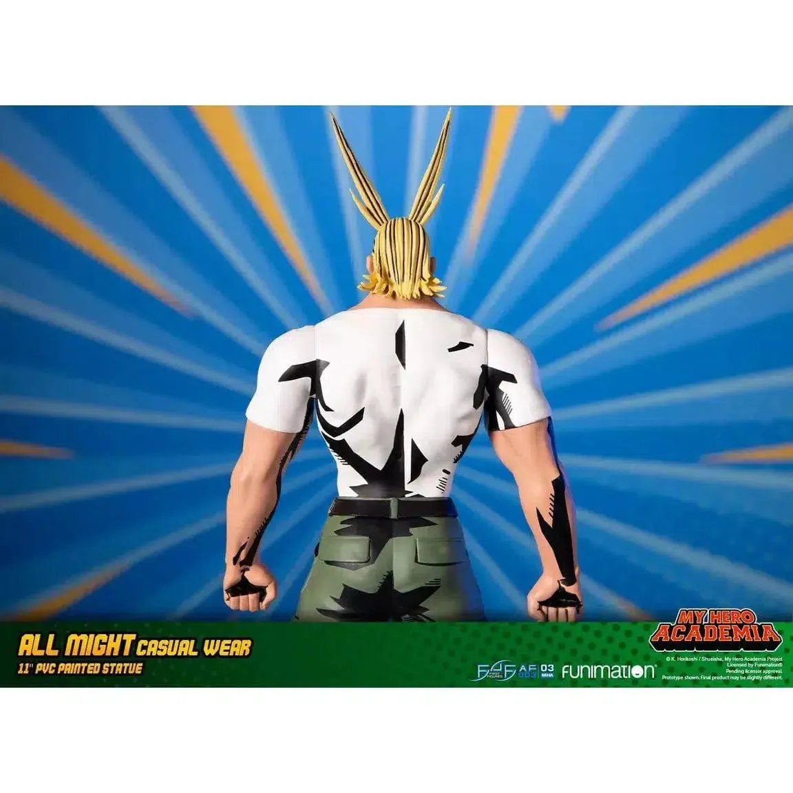 My Hero Academia - All Might Statue (Casual Wear Version) - First 4 Figures - 11" PVC