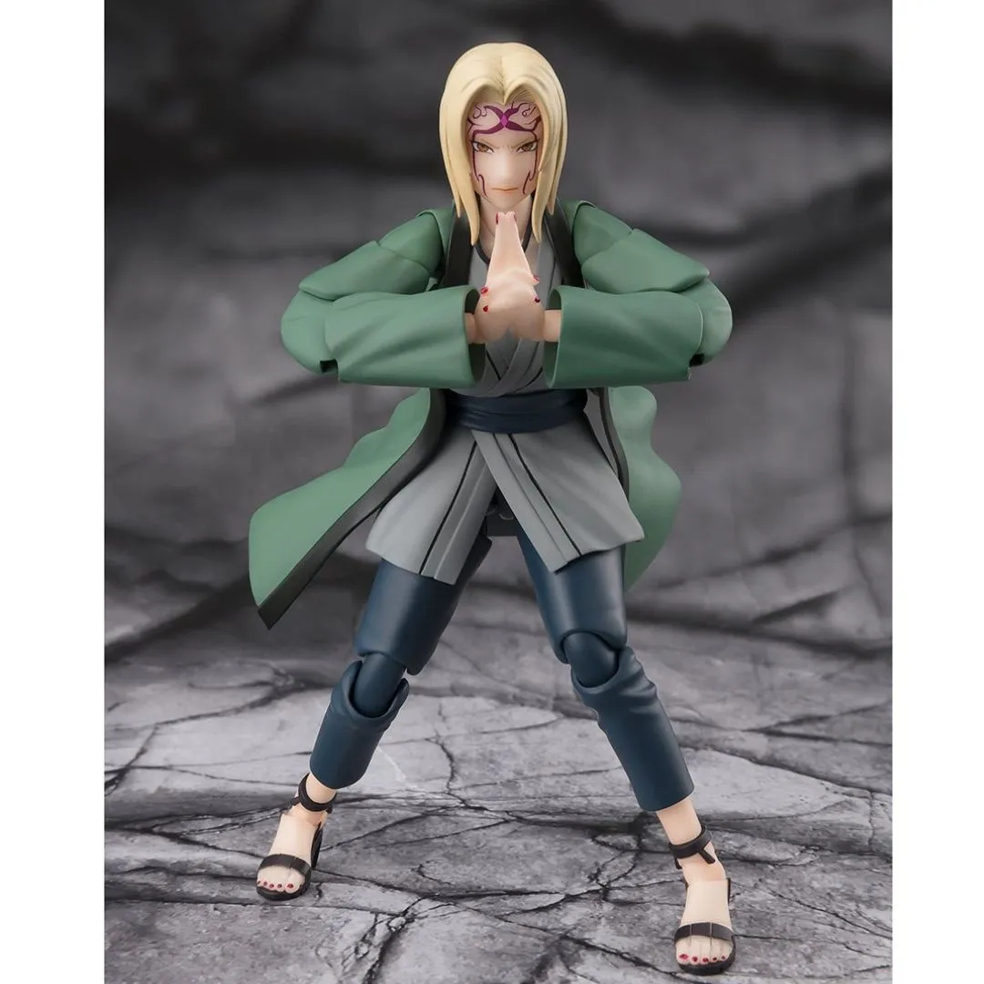 Naruto Tsunade -The Legendary Medical Ninja S.H.Figuarts By Tamashii Nations