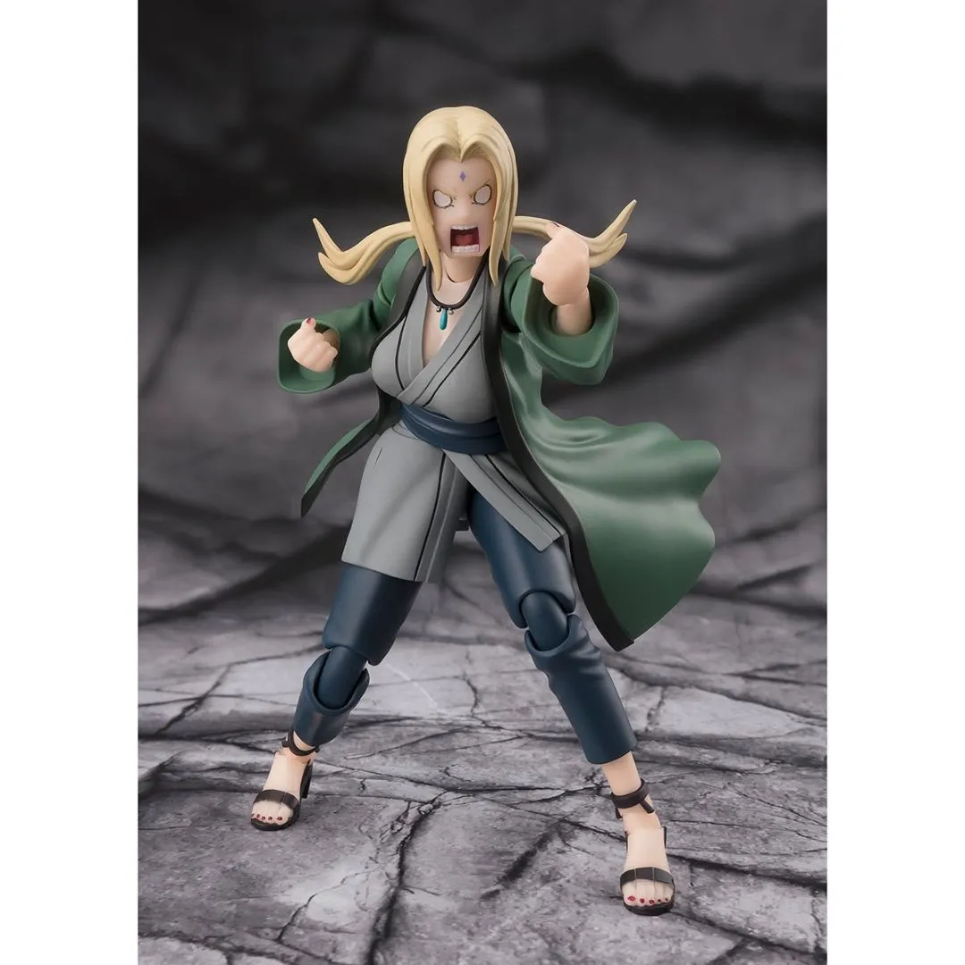 Naruto Tsunade -The Legendary Medical Ninja S.H.Figuarts By Tamashii Nations