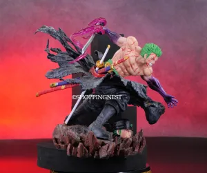 One Piece Figures – Bloody Zoro Swords with Double-Headed Action Figure | 35 CMS |