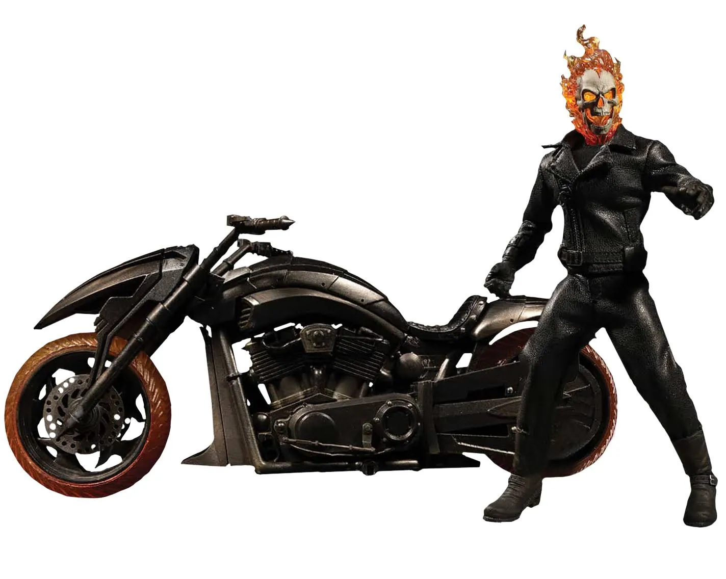 One:12 Collective Marvel Ghost Rider & Hell Cycle Action Figure Set