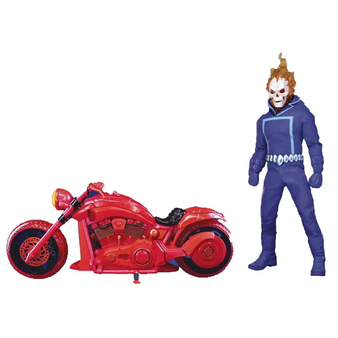 One:12 Collective Marvel Ghost Rider & Hell Cycle (Vengeance Edition) Action Figure Set