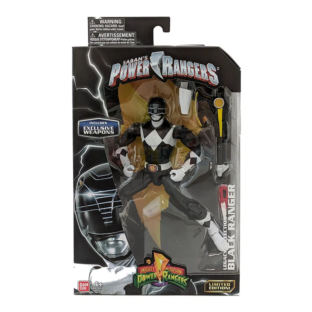 Power Rangers - Legacy Collection - Black Ranger Action Figure LAST ONE!